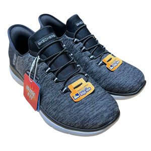 Skechers Slip-Ins Summits Dazzling Haze Black/White Women's Size 8 New NO BOX